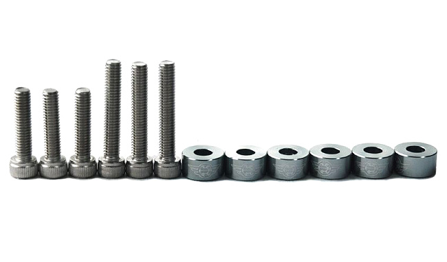 картинка Болты Epman для VTEC соленоида на Honda 6 шт, серые магазин  StreetTuning 