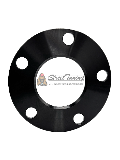 картинка Проставка Starleks 5 мм 5x114.3 цо 67.1 сквозная Black магазин  StreetTuning 