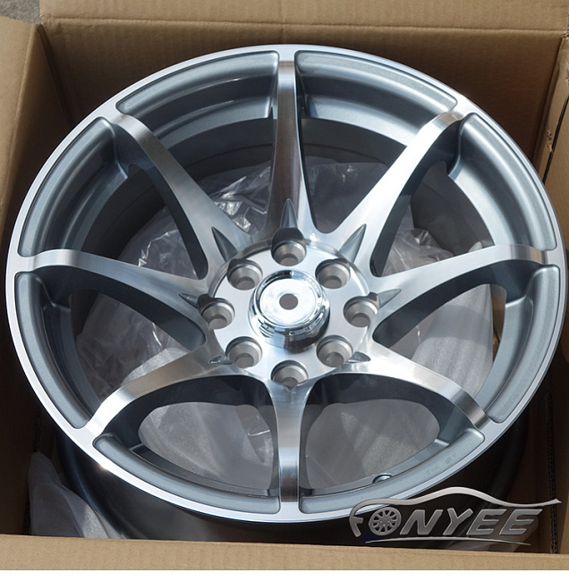 картинка Новые диски Spoon R15 4x100-114,3 ET10 J8 серебро магазин  StreetTuning 