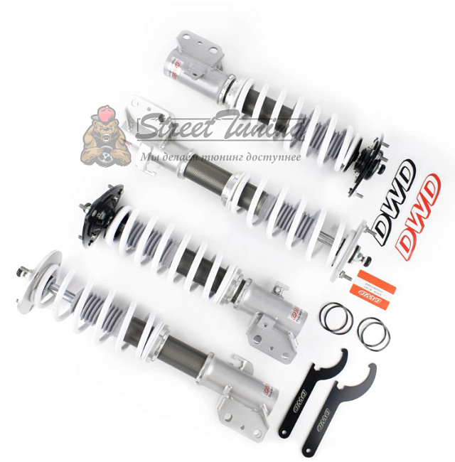 картинка Койловеры DWD Street series для Subaru Forester SG 2003-2008 магазин  StreetTuning 