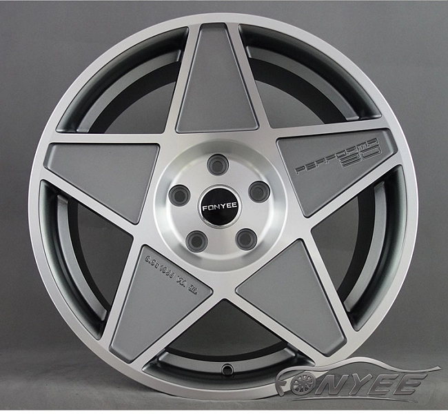 картинка Новые диски Performa 20 R18 J8,5 ET+35 5x114,3 серый + серебро магазин  StreetTuning 