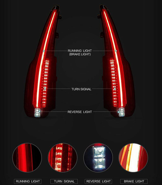 картинка Задние фары для Chevrolet Tahoe/ Suburban магазин  StreetTuning 