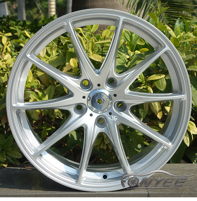 картинка Новые диски Rays G25 R19 5X120 ET30 J8,5 серебро магазин  StreetTuning 