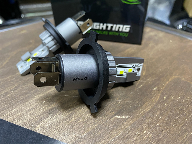 картинка Автомобильные светодиодные лампы FATEEYE F1 Led - H4 6500к, комп 2шт магазин  StreetTuning 