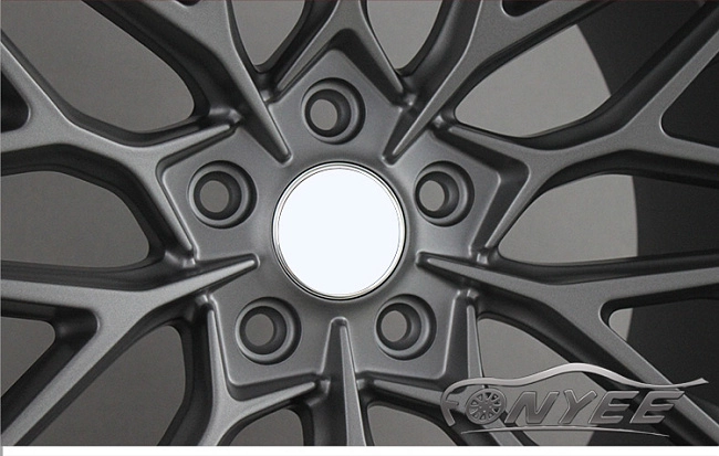 картинка Новые диски HRE P200 Replika R19 5X120 ET35 J9,5, темно-серебряные магазин  StreetTuning 
