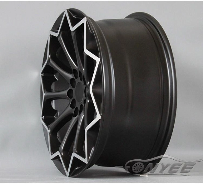 картинка Новые диски B-tiger R17 5X110/5X115 ET35 J7,5 черный мат магазин  StreetTuning 