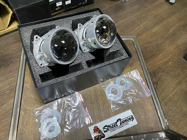 картинка Светодиодные линзы Sanvi H10, 3 дюйма магазин  StreetTuning 