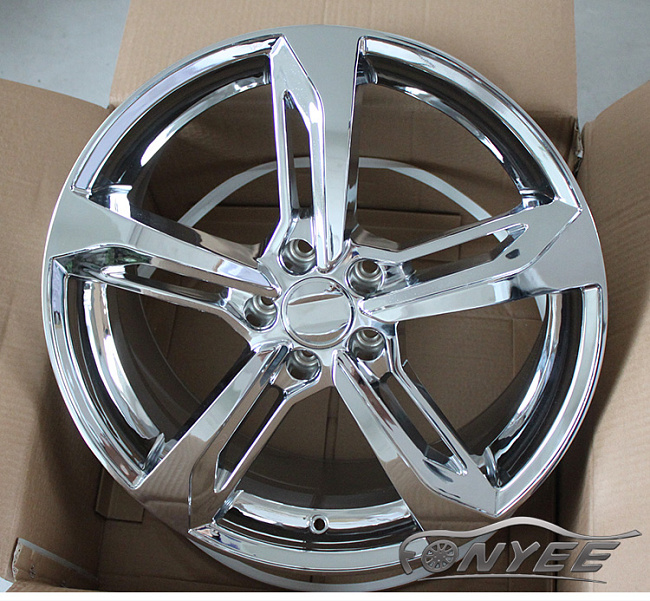 картинка Новые диски Audi RS 7 R19 5x112 ET35 J8,5 хром магазин  StreetTuning 