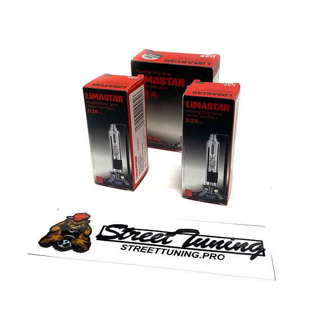 картинка Ксеноновые лампы Limastar D2R , 4300К, к-т 2 шт магазин  StreetTuning 