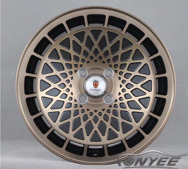 картинка Новые диски Stuttgart ST7 R15 4X100 ET25 J8, бронзовые магазин  StreetTuning 