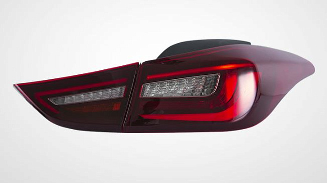 картинка Задние LED фары для HYUNDAI ELANTRA (AVANTE MD)2011-2016 магазин  StreetTuning 