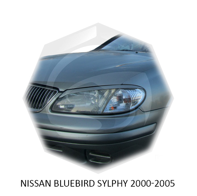 картинка Реснички на фары для  NISSAN BLUEBIRD SYLPHY 2000-2005г магазин  StreetTuning 