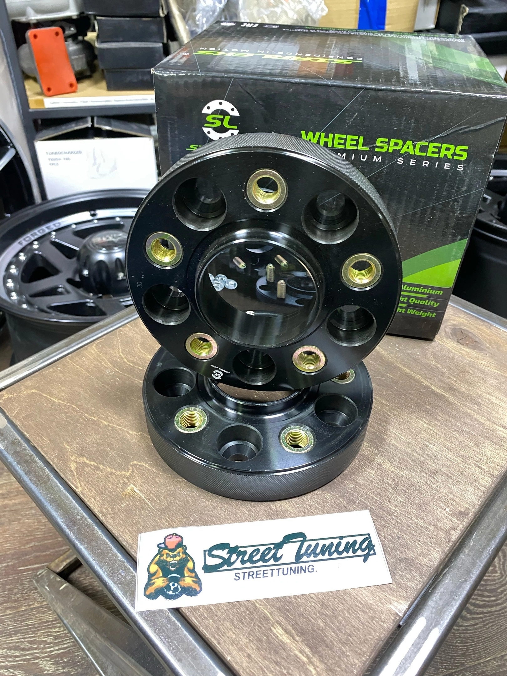 картинка Проставка Starleks 30 мм 5x120 14x1.5 цо 74.1 -  Black магазин  StreetTuning 