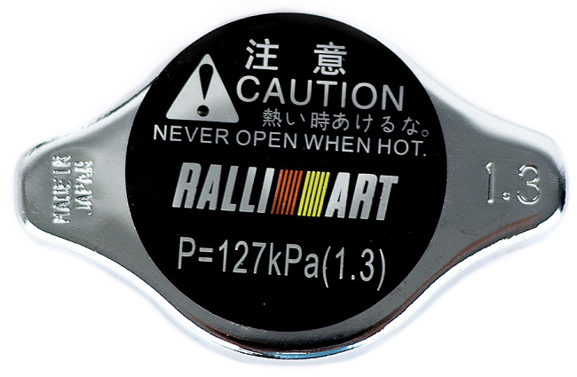 картинка Крышка радиатора RALLIART 1.3 атм магазин  StreetTuning 