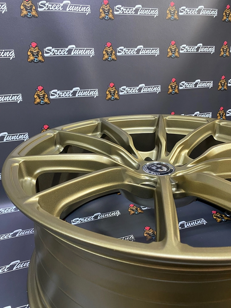 картинка Новые диски HRE DQ015 Flow Forming R19 J8.5 ET35 5x114.3 Bronze Mat от магазина  StreetTuning