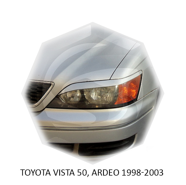 картинка Реснички на фары для  TOYOTA VISTA 50 ARDEO 1998-2003г магазин  StreetTuning 