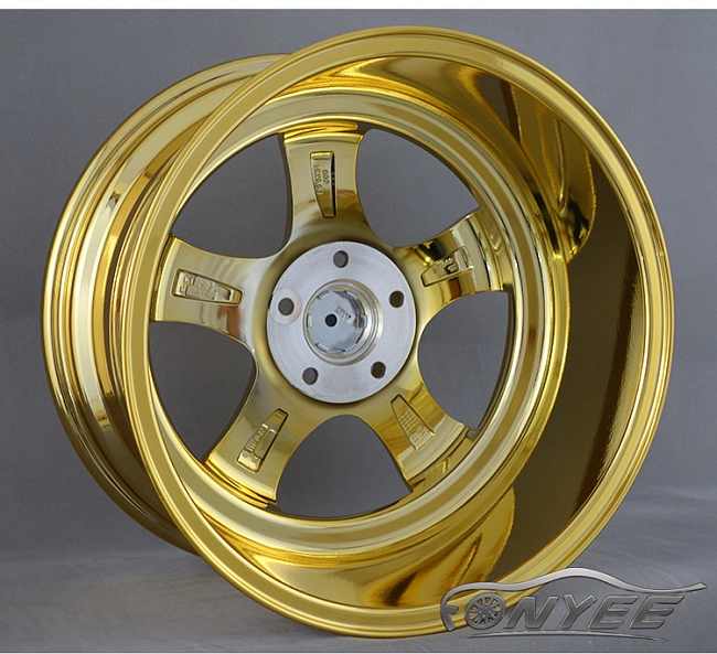 картинка Новые диски JNC 017 R18 5X114,3 ET25 J9,5 хром золото магазин  StreetTuning 