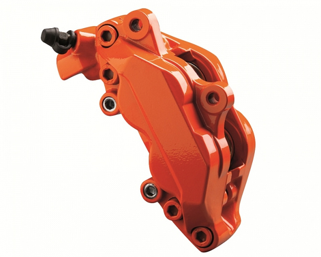 картинка Краска для суппортов АЭРОЗОЛЬ FOLIATEC оранжевая глянцевая (2135) магазин  StreetTuning 