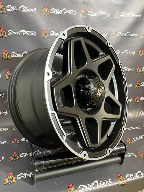 картинка Новые диски AMS Off Road R17 J8.5 ET0 6x139.7 Black магазин  StreetTuning 