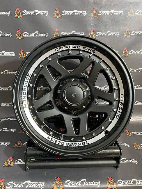 картинка Новые диски Off-road Tokura Design R16 J8.5 ET(-20) 5x139.7 Black магазин  StreetTuning 