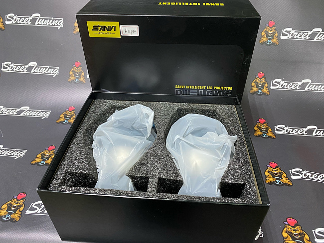 картинка Светодиодные линзы Sanvi A11 PRO, 3 дюйма магазин  StreetTuning 