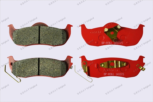 картинка Задние тормозные колодки Gerat BP-R061 (Infiniti QX56/
Jeep Commander, Grand Cherokee/ 
Nissan Armada, Titan) магазин  StreetTuning 