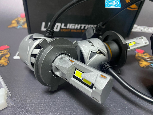 картинка Автомобильные светодиодные лампы FATEEYE F27 Led - H4 6500к магазин  StreetTuning 