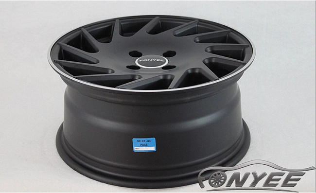 картинка Новые диски Vossen VLE1-L Replica R15 4X100 ET35 J7 черный мат + серебро магазин  StreetTuning 