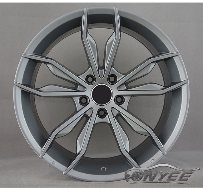 картинка Новые диски BMW 436 R19 5x120 ET35 J8,5 серый мат магазин  StreetTuning 