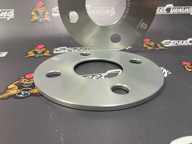 картинка Проставка Starleks 5 мм 4x100 цо 56.1 сквозная Silver магазин  StreetTuning 