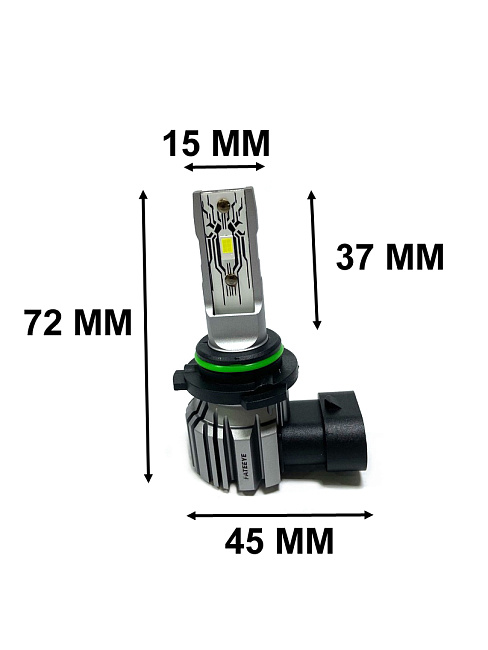 картинка Автомобильные светодиодные лампы FATEEYE F1 Led - HB4 9006 6500к, комплект 2 шт магазин  StreetTuning 