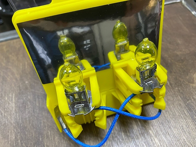 картинка Галогеновые лампочки HOD H3 100W 12V (2ШТ) 3600k магазин  StreetTuning 