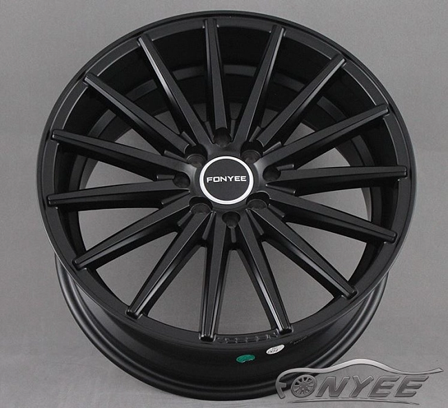 картинка Новые диски Vossen VFS2 Replica R17 4X100/4X114,3 ET35 J8,5 черный мат магазин  StreetTuning 