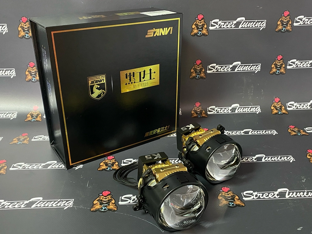 картинка Светодиодные линзы Sanvi K5 LASER - 3 дюйма от магазина  StreetTuning