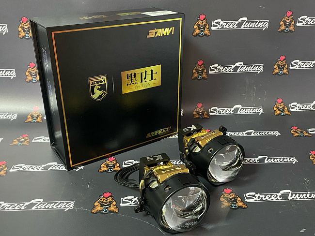 картинка Светодиодные линзы Sanvi K5 LASER - 3 дюйма магазин  StreetTuning 