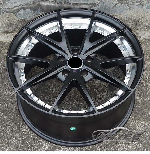 картинка Новые диски HRE S104 реплика R18 5x112 ET35 J8,5 черные магазин  StreetTuning 