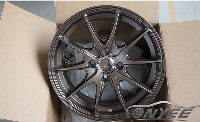 картинка Новые диски Rays G25 R15 5X100 ET38 J6,5 бронзовые матовые магазин  StreetTuning 