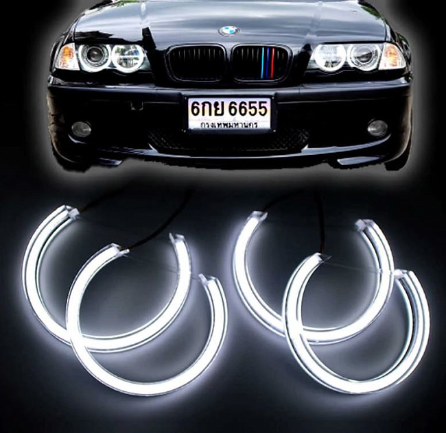 картинка Светодиодные Ангельские глазки для BMW E38/ E90/ E91 магазин  StreetTuning 