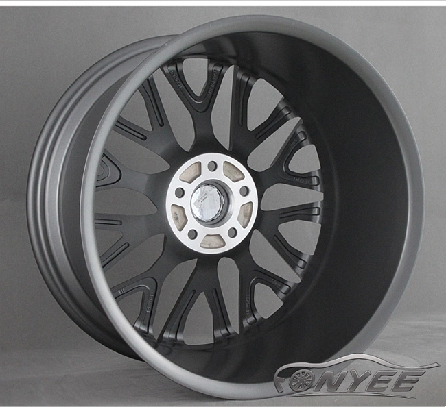 картинка Новые диски HRE P200 Replika R19 5X130 ET40 J9,5, темно-серебряные магазин  StreetTuning 