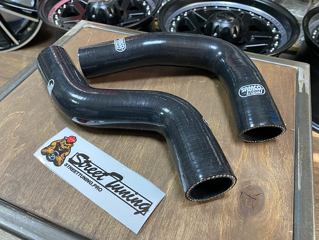 картинка Патрубки радиатора Samco Sport для Subaru Impreza GC8 турбо, черные магазин  StreetTuning 