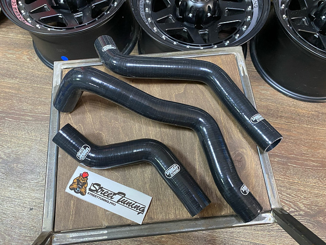 картинка Патрубки радиатора Samco Sport для Mazda RX8 SE3P, черные магазин  StreetTuning 