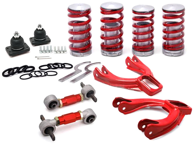 картинка Регулируемы пружины, рычаги передние, рычаги задние для Honda Civic 1988-95  г магазин  StreetTuning 