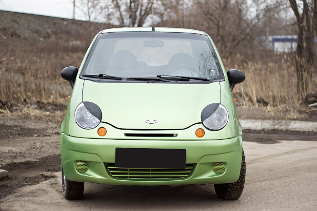 картинка Daewoo  Matiz 2000—н.в. Накладки на передние фары (реснички) компл.-2 шт. магазин  StreetTuning 