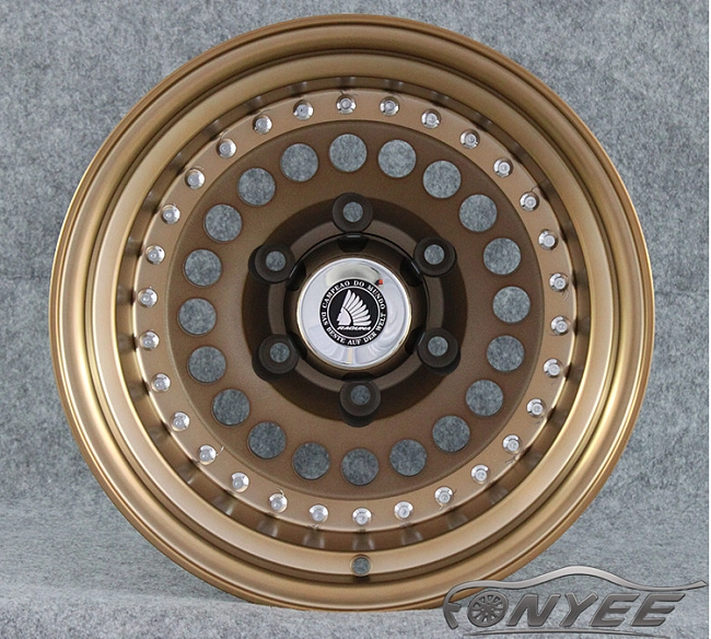 картинка Новые диски Raguna D-Force AKRO R16 6X139,7 ET-5 J9 бронза + серебро магазин  StreetTuning 