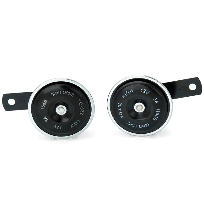 картинка Клаксоны (гудки) универсальные клисический звук магазин  StreetTuning 