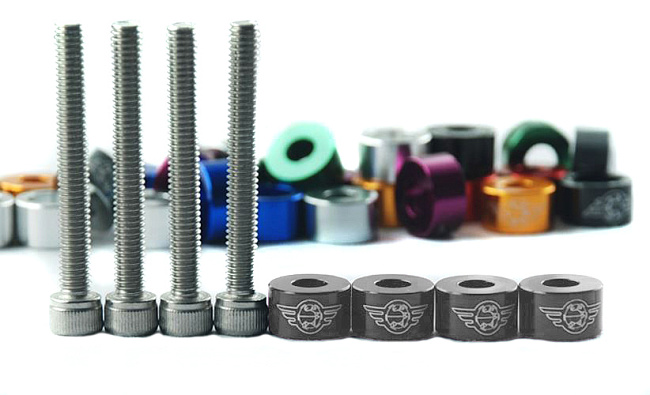 картинка Болты Epman для VTEC соленоида на Honda, серые магазин  StreetTuning 