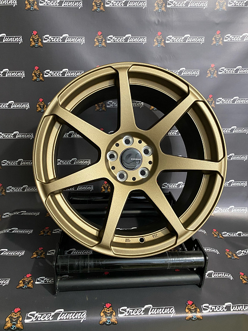 картинка Новые диски Work Emotion T7R R17 J8 ET35 5x100 Satin Bronze магазин  StreetTuning 