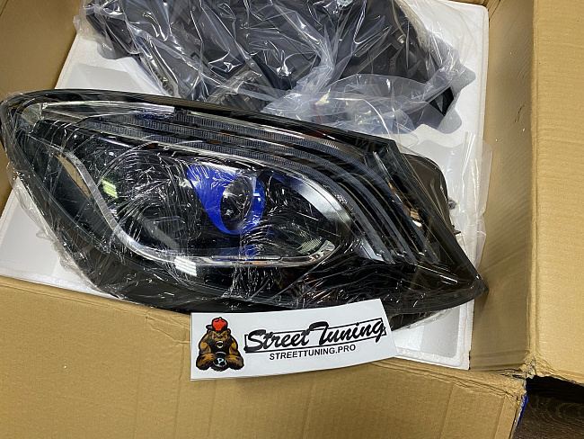 картинка Передние светодиодные фары VLAND для Mercedes Benz S-Class W222 магазин  StreetTuning 