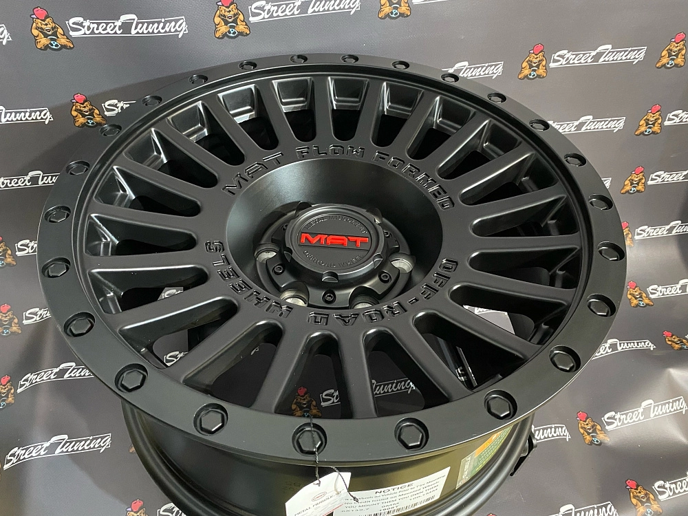 картинка Новые диски american muscle Mat-1908 R18 J8.5 ET0 6x139.7 Black от магазина  StreetTuning