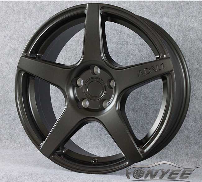 картинка Диски ADV.1 5 R19 J9,5 ET+35 5x112 черные матовые магазин  StreetTuning 